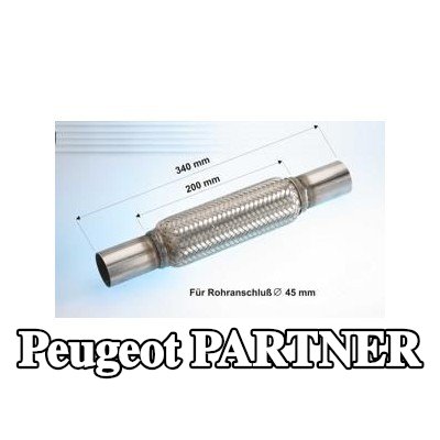 VEGAZ أنبوب العادم، عام — Peugeot Partner