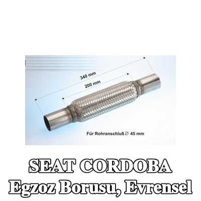 VEGAZ Egzoz Borusu, evrensel — SEAT Cordoba