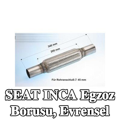 VEGAZ Egzoz Borusu, evrensel — SEAT Inca