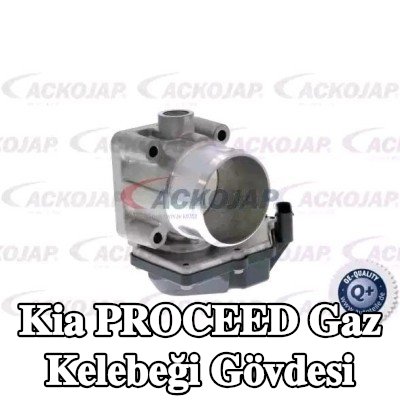 ACKOJA Conta/sızdırmazlık elemanlı gaz kelebeği gövdesi, Kontrol Ünitesi/Yazılımı eğitilmeli/güncellenmelidir — 2012 Kia Proceed