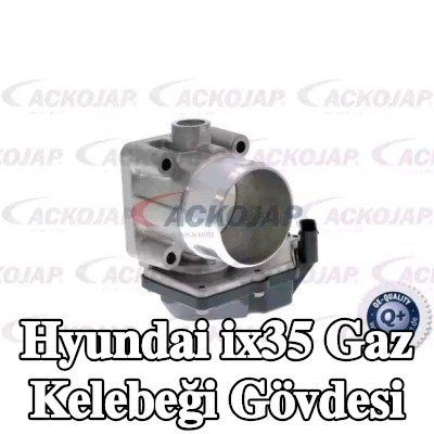 ACKOJA Conta/sızdırmazlık elemanlı gaz kelebeği gövdesi, Kontrol Ünitesi/Yazılımı eğitilmeli/güncellenmelidir — Hyundai ix35