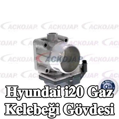 ACKOJA Conta/sızdırmazlık elemanlı gaz kelebeği gövdesi, Kontrol Ünitesi/Yazılımı eğitilmeli/güncellenmelidir — 2012 Hyundai i20
