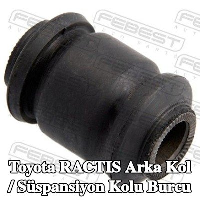 FEBEST Arka kol / Süspansiyon kolu burcu Alt Ön Aks, aksın arkasında — Toyota Ractis