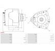 AS-PL Alternatör 100A — 2000 Lexus Lx (5)