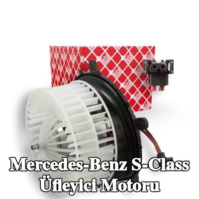 FEBI BILSTEIN Üfleyici motoru — 1998 Mercedes-Benz S-Class