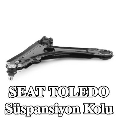 FEBI BILSTEIN Süspansiyon kolu Ön Aks Sağ, Alt, Çelik Sac, bilyeli mafsal ile, lastik yastıklı — 1997 SEAT Toledo