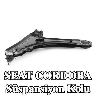 FEBI BILSTEIN Süspansiyon kolu Ön Aks Sağ, Alt, Çelik Sac, bilyeli mafsal ile, lastik yastıklı — 2000 SEAT Cordoba