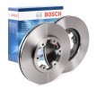 BOSCH Fren diski Dış Çap: 277mm, Havalandırmalı, içten havalandırmalı, Yağlanmış — Nissan Terrano (1)
