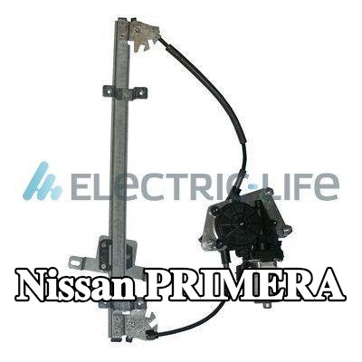 ELECTRIC LIFE مُحرك نافذة أمامي أيسر, كهربائي, مع محرك كهربائي — 1990 Nissan Primera