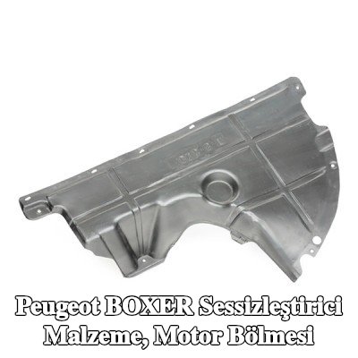 FAST Sessizleştirici Malzeme, motor bölmesi Sol, Alt — Peugeot Boxer