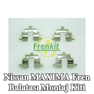 FRENKIT Fren balatası montaj kiti Arka Aks — Nissan Maxima