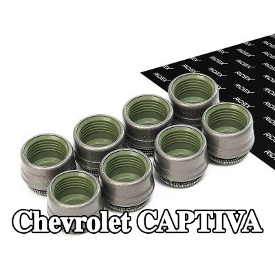 RIDEX مجموعة سدادات صمامات الصمامات — Chevrolet Captiva