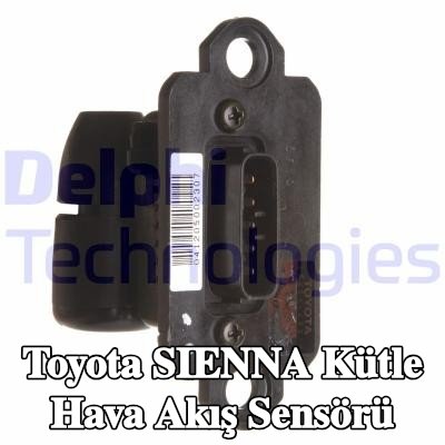 DELPHI Kütle hava akış sensörü 12V — 2000 Toyota Sienna