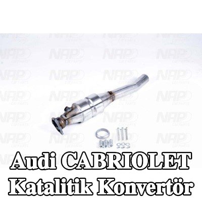 NAP carparts Sabitleme/montaj malzemesi dahil katalitik konvertör — 1997 Audi Cabriolet