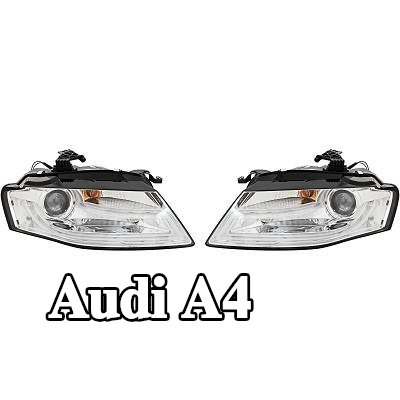 DIEDERICHS مجموعة المصابيح الأمامية مع محرك لتسوية المصابيح الأمامية, HD Tuning — Audi A4