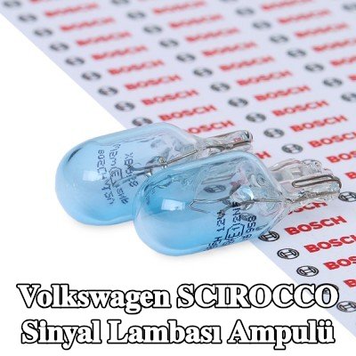 BOSCH Sinyal lambası ampulü W5W, 12V — Volkswagen Scirocco