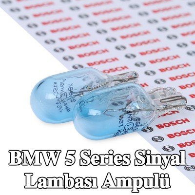 BOSCH Sinyal lambası ampulü W5W, 12V — 2012 BMW 5 Series