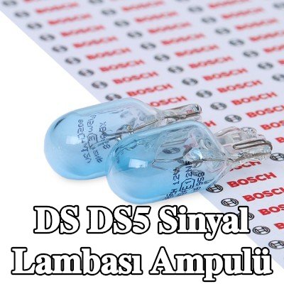 BOSCH Sinyal lambası ampulü W5W, 12V — DS Ds5