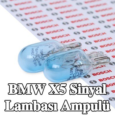 BOSCH Sinyal lambası ampulü W5W, 12V — 2012 BMW X5