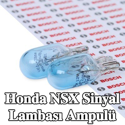 BOSCH Sinyal lambası ampulü W5W, 12V — 1990 Honda Nsx