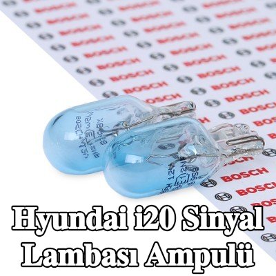 BOSCH Sinyal lambası ampulü W5W, 12V — Hyundai i20