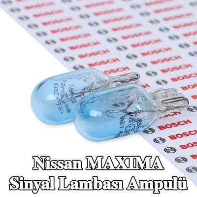 BOSCH Sinyal lambası ampulü W5W, 12V — 2002 Nissan Maxima