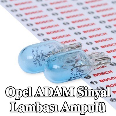 BOSCH Sinyal lambası ampulü W5W, 12V — Opel Adam