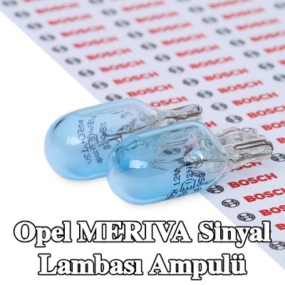 BOSCH Sinyal lambası ampulü W5W, 12V — 2003 Opel Meriva