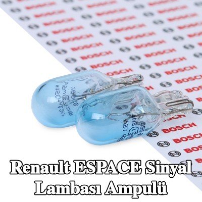 BOSCH Sinyal lambası ampulü W5W, 12V — Renault Espace