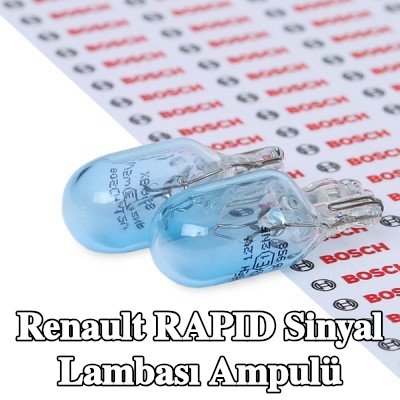 BOSCH Sinyal lambası ampulü W5W, 12V — Renault Rapid