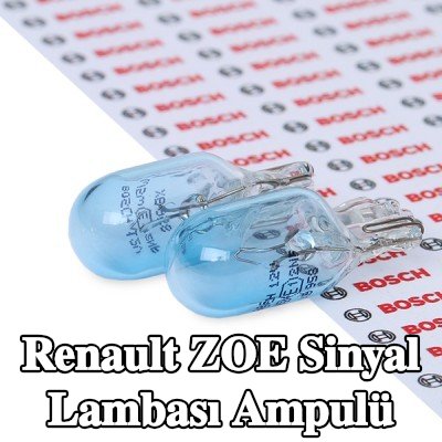 BOSCH Sinyal lambası ampulü W5W, 12V — Renault Zoe