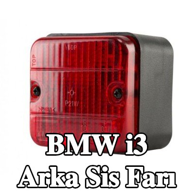 XL Arka sis lambası Arka, sabitleme malzemesi ile, ampuller olmadan — BMW i3