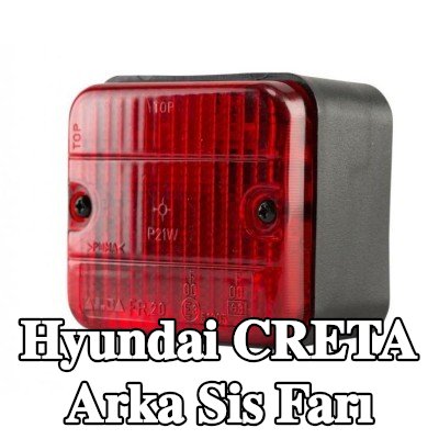 XL Arka sis lambası Arka, sabitleme malzemesi ile, ampuller olmadan — Hyundai Creta