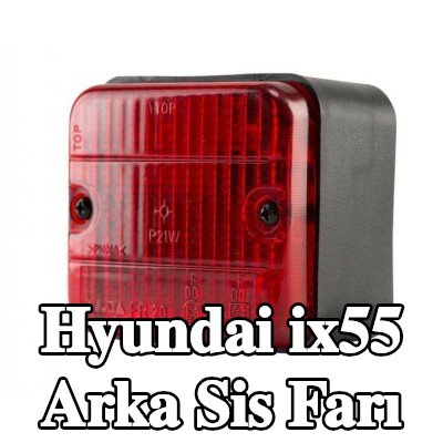 XL Arka sis lambası Arka, sabitleme malzemesi ile, ampuller olmadan — Hyundai ix55