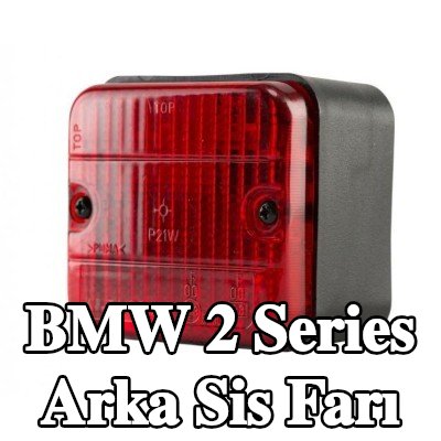 XL Arka sis lambası Arka, sabitleme malzemesi ile, ampuller olmadan — BMW 2 Series