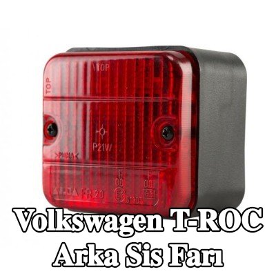 XL Arka sis lambası Arka, sabitleme malzemesi ile, ampuller olmadan — Volkswagen T-roc