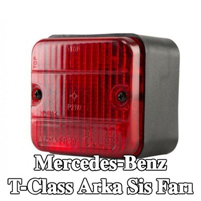 XL Arka sis lambası Arka, sabitleme malzemesi ile, ampuller olmadan — Mercedes-Benz T-Class
