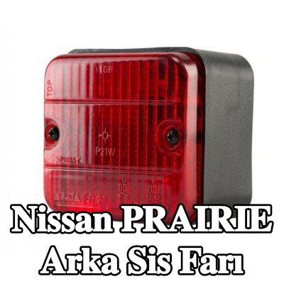 XL Arka sis lambası Arka, sabitleme malzemesi ile, ampuller olmadan — Nissan Prairie