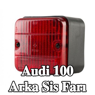XL Arka sis lambası Arka, sabitleme malzemesi ile, ampuller olmadan — Audi 100
