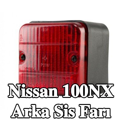 XL Arka sis lambası Arka, sabitleme malzemesi ile, ampuller olmadan — Nissan 100nx