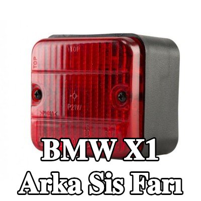 XL Arka sis lambası Arka, sabitleme malzemesi ile, ampuller olmadan — BMW X1