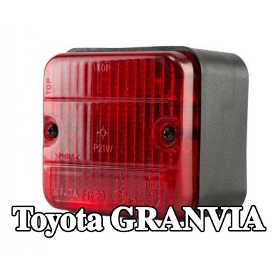 XL مصباح الضباب الخلفي, مع مواد تثبيت, بدون مصابيح — Toyota Granvia