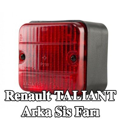 XL Arka sis lambası Arka, sabitleme malzemesi ile, ampuller olmadan — Renault Taliant