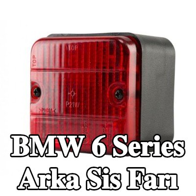 XL Arka sis lambası Arka, sabitleme malzemesi ile, ampuller olmadan — BMW 6 Series