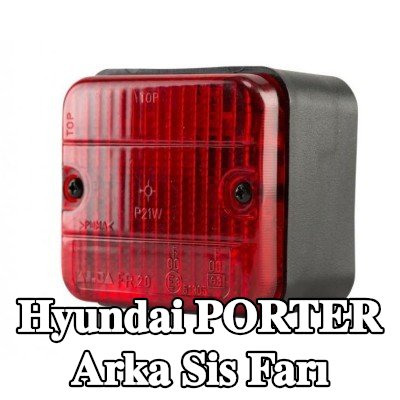 XL Arka sis lambası Arka, sabitleme malzemesi ile, ampuller olmadan — Hyundai Porter