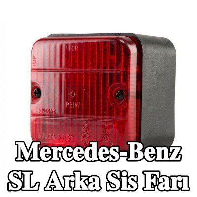 XL Arka sis lambası Arka, sabitleme malzemesi ile, ampuller olmadan — Mercedes-Benz Sl