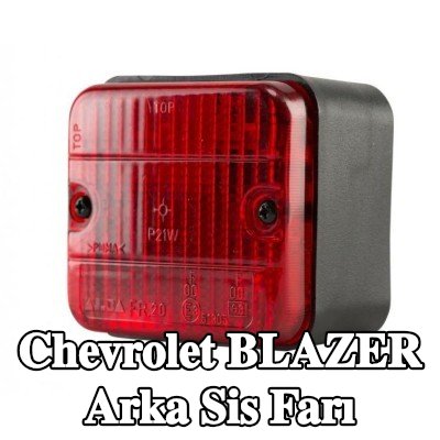 XL Arka sis lambası Arka, sabitleme malzemesi ile, ampuller olmadan — Chevrolet Blazer