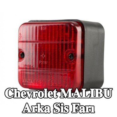 XL Arka sis lambası Arka, sabitleme malzemesi ile, ampuller olmadan — Chevrolet Malibu