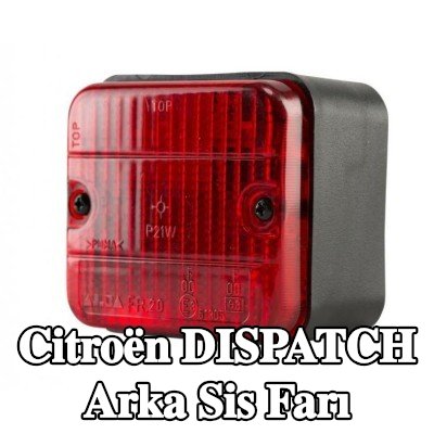 XL Arka sis lambası Arka, sabitleme malzemesi ile, ampuller olmadan — Citroën Dispatch