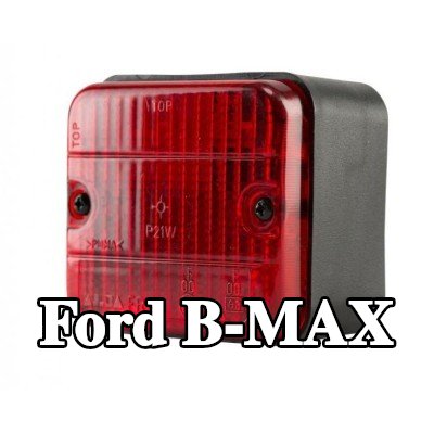 XL مصباح الضباب الخلفي, مع مواد تثبيت, بدون مصابيح — Ford B-max
